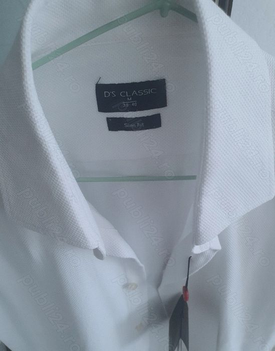 Cămașă albă nouă mărimea M