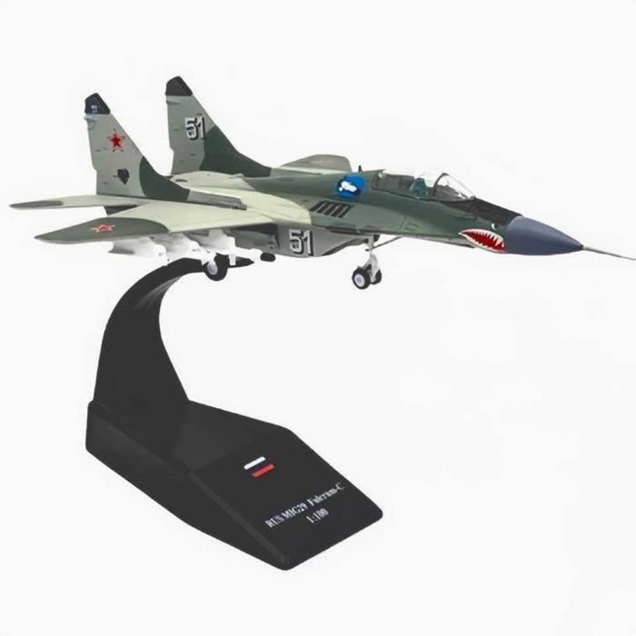 Macheta avion metalica MIG-29 Fulcrum C scara 1:100