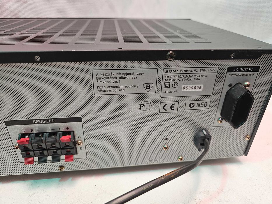 Reciver Sony STR-DE 185 100W statie amplituner