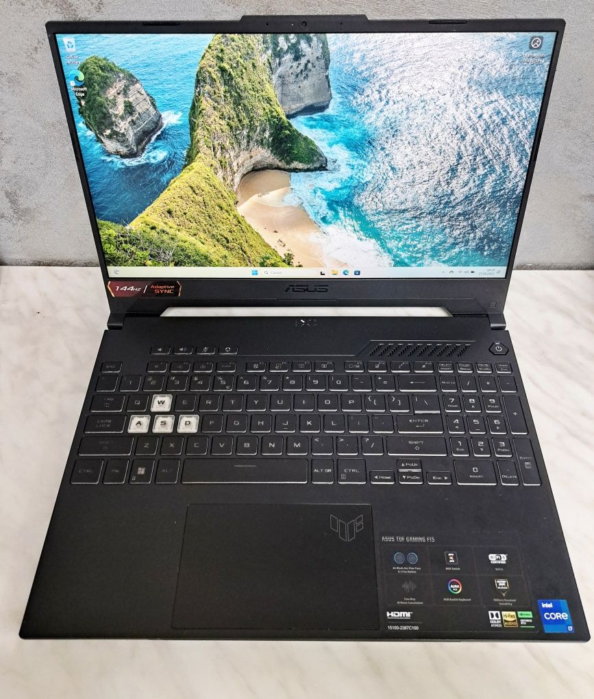 Asus TUF GAMING F15 FX505 Intel Core I7-12700H Bmg Amanet 91619