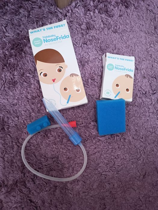 Устройство за почистване на нос на бебе