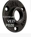 Flanse Vintage Fonta Mobila Steampunk flansa filet 1/2 3/4 1" de podea