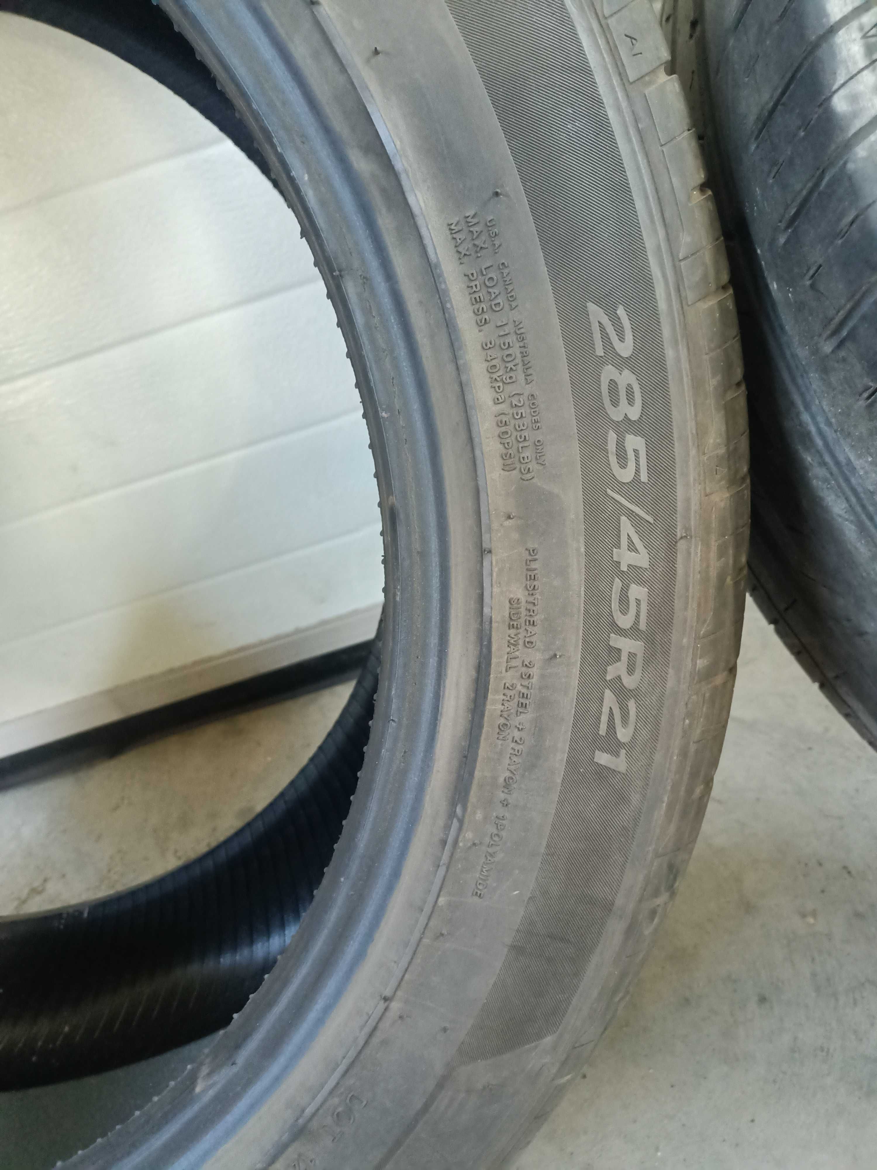 2 cauciucuri 285 45 21 hankook