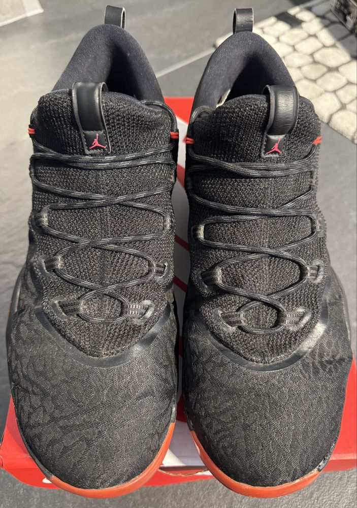Маратонки Air Jordan Super Fly Low “Black Infrared” - 45 номер