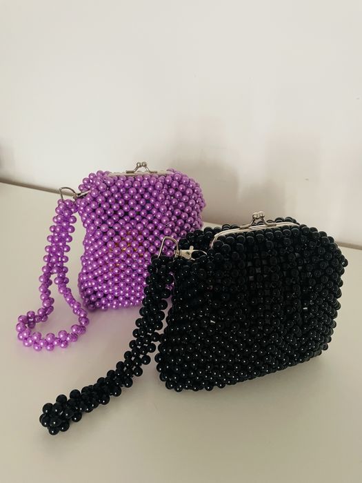 Gentute handmade margele acricile sau cristale