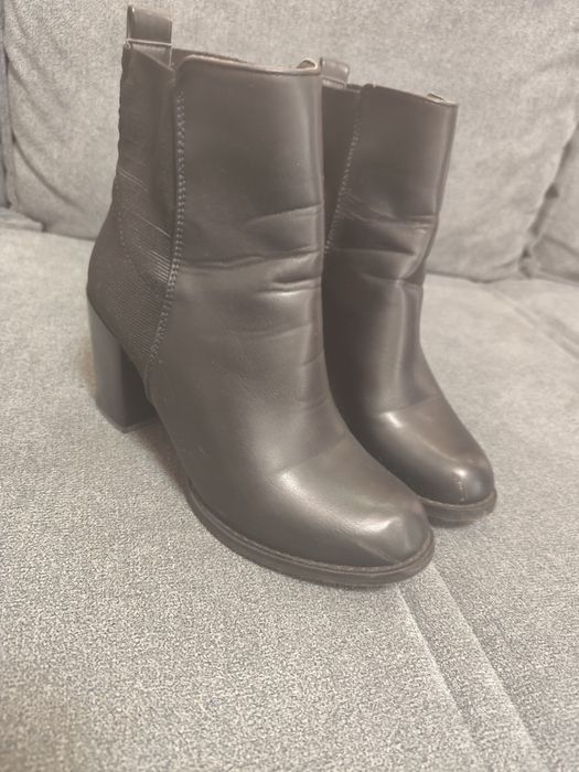 Botine negre dama 38