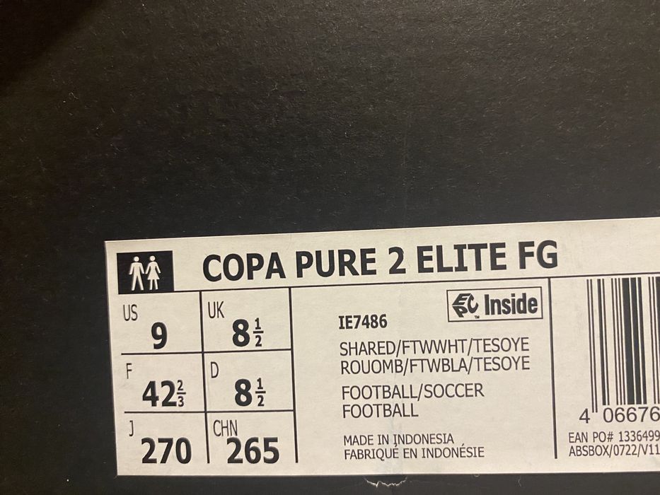 Ghete fotbal profesionale Adidas Copa Pure 2 Elite FG
