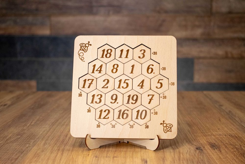 Дървен Пъзел Математически Кошер - Аристотел