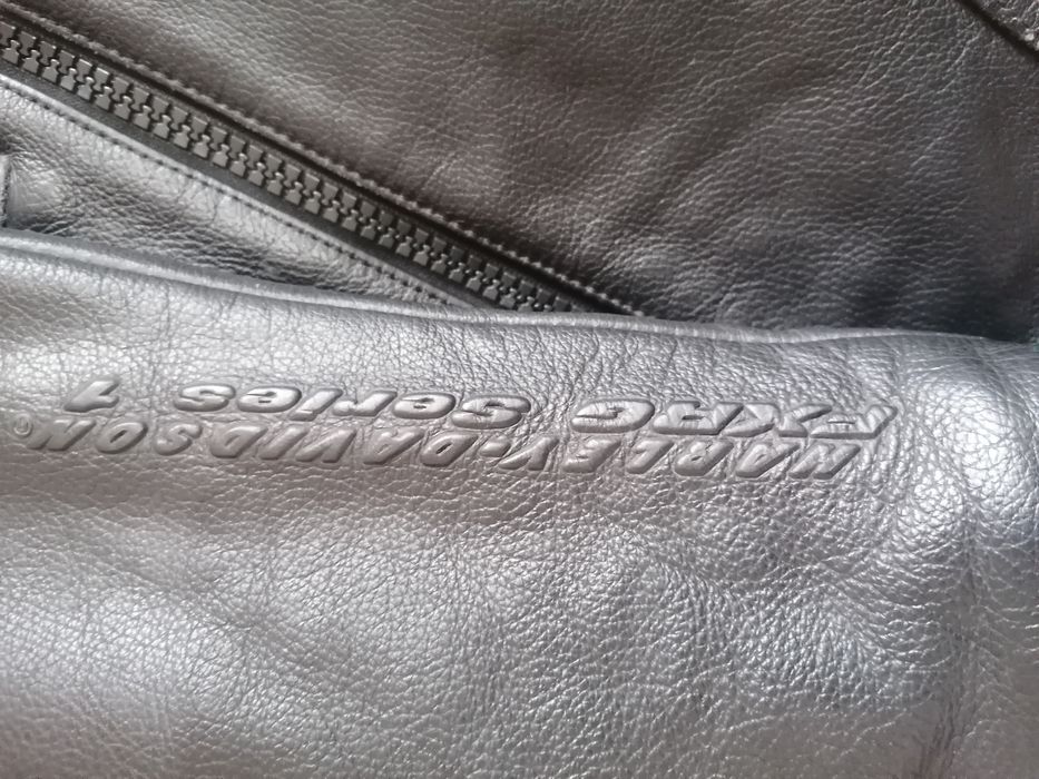 Harley davidson мото рокерско яке кожено fxrg series 1