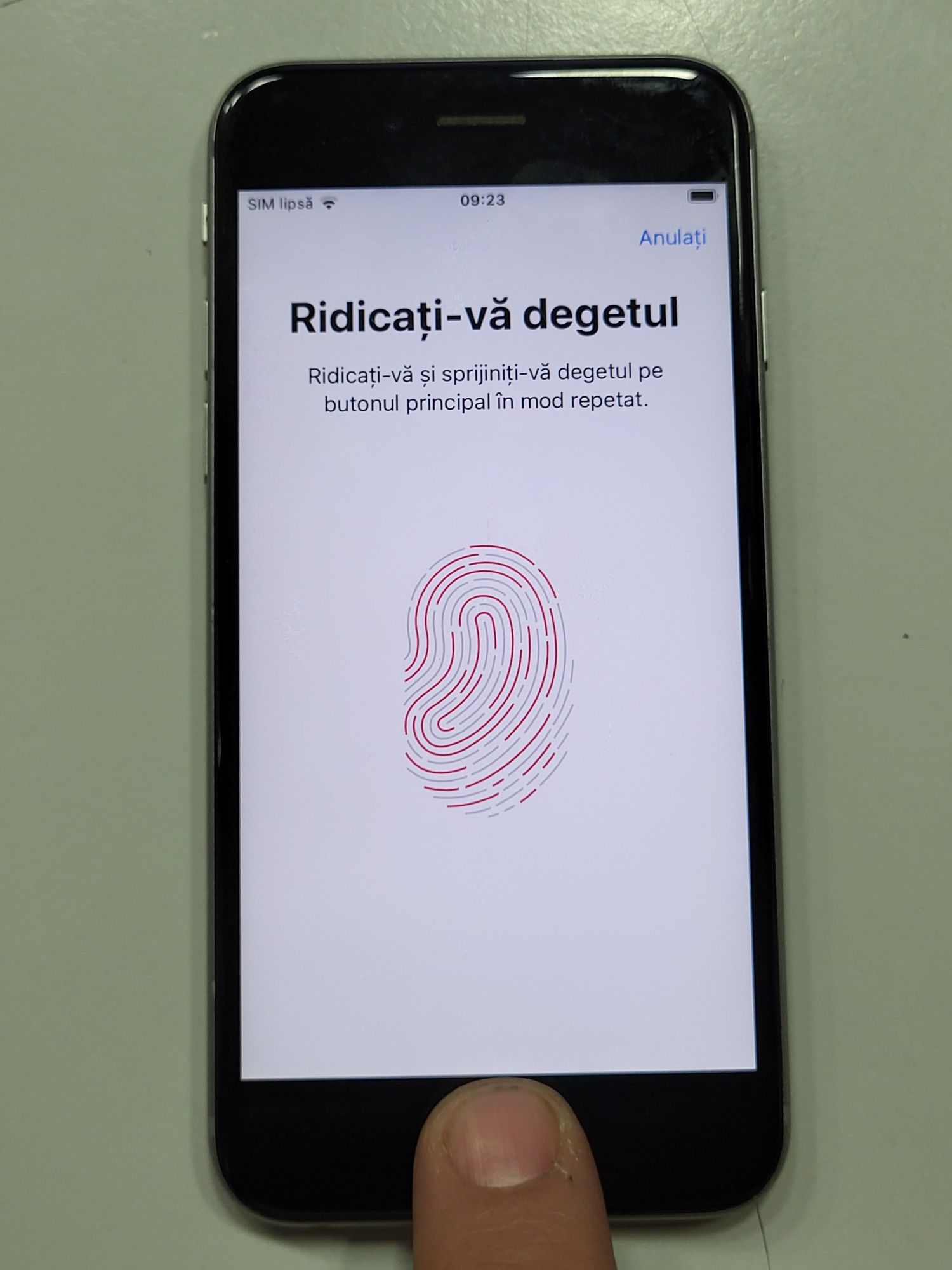 iPhone 6s Space Gray 64gb 100% batt Impeabil ca Nou Poze Reale