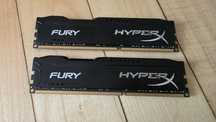 Kit memorie Kingston Hyperx Fury 16 gb / ddr3 / 1600 Mhz