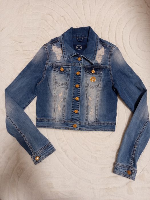 Дамско дънково яке Elisabetta Franchi размер С