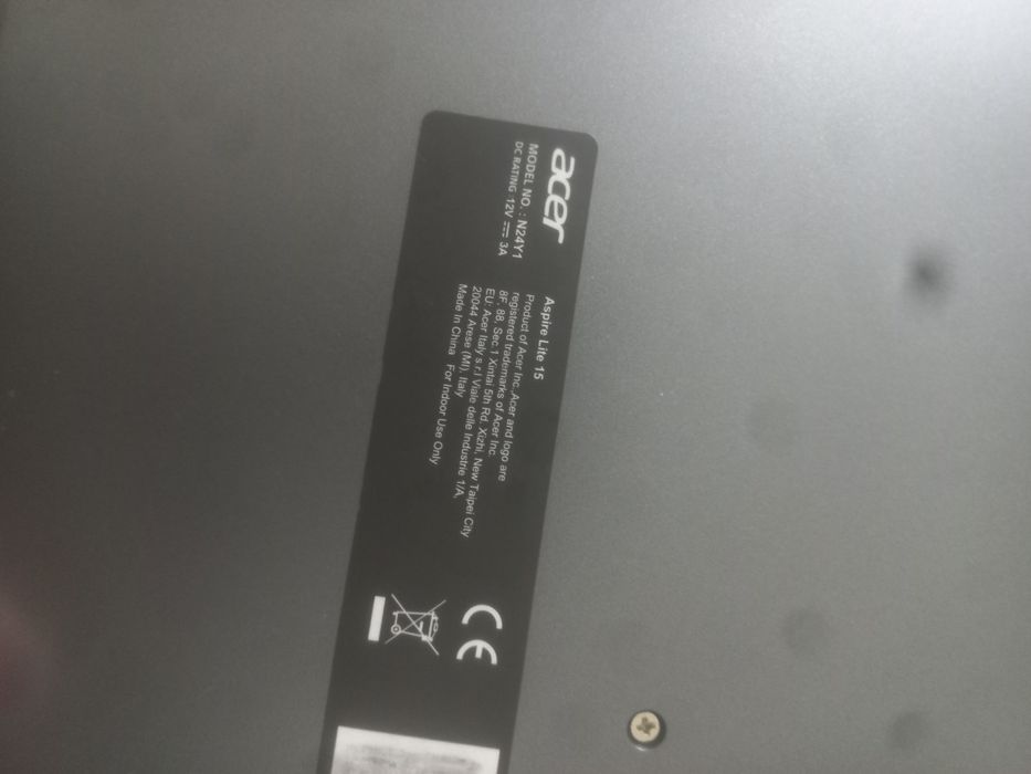 Notebook acer Aspire Lite 15