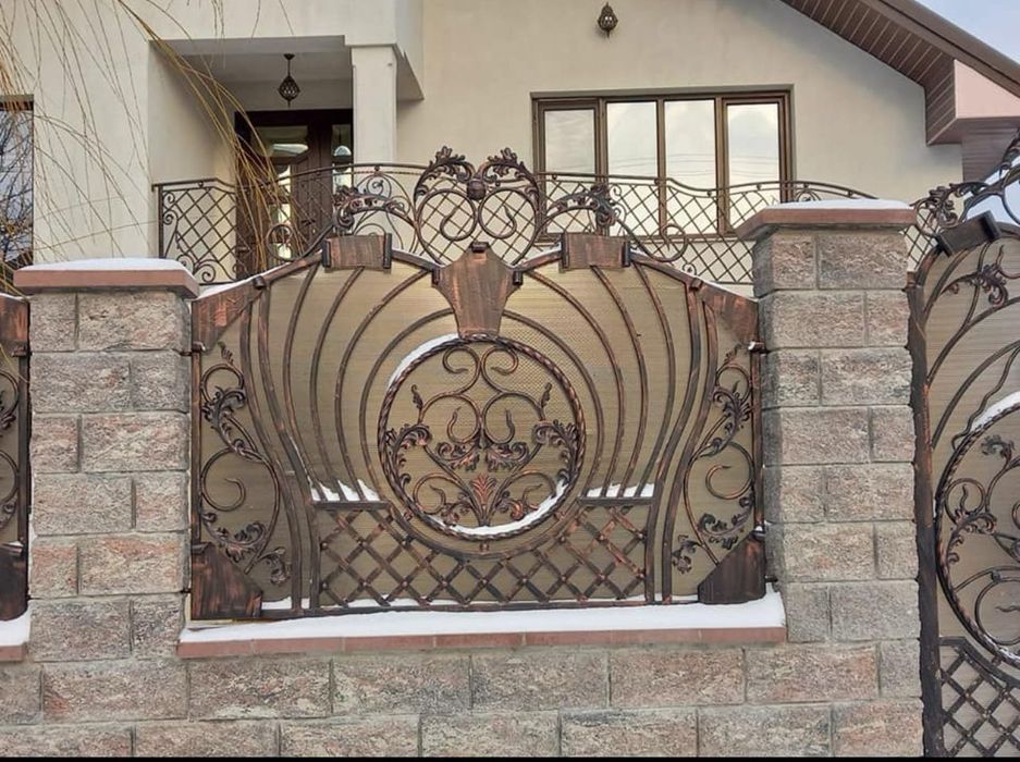 Gard din fier forjat