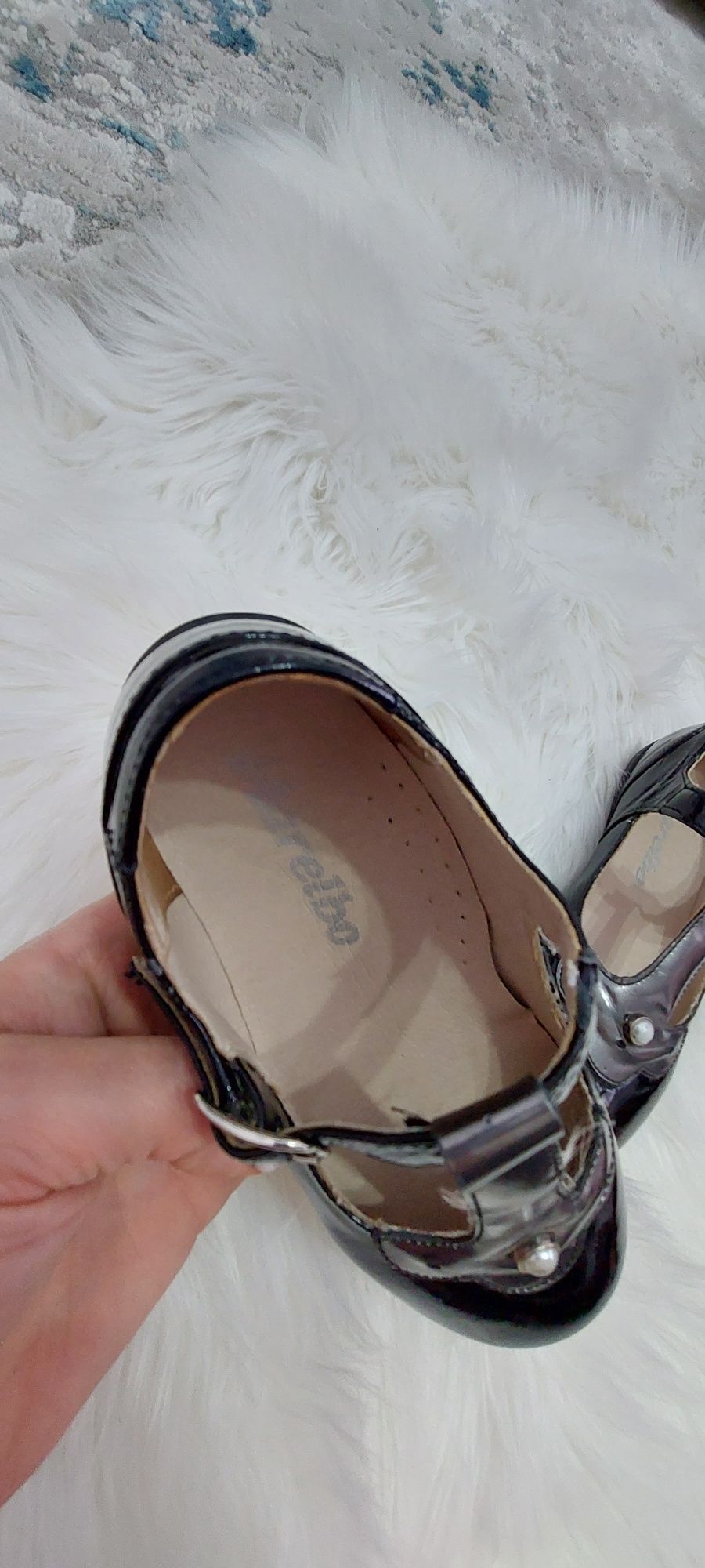 Balerini fetiță piele Marelbo nr 29... 18,5 cm interior