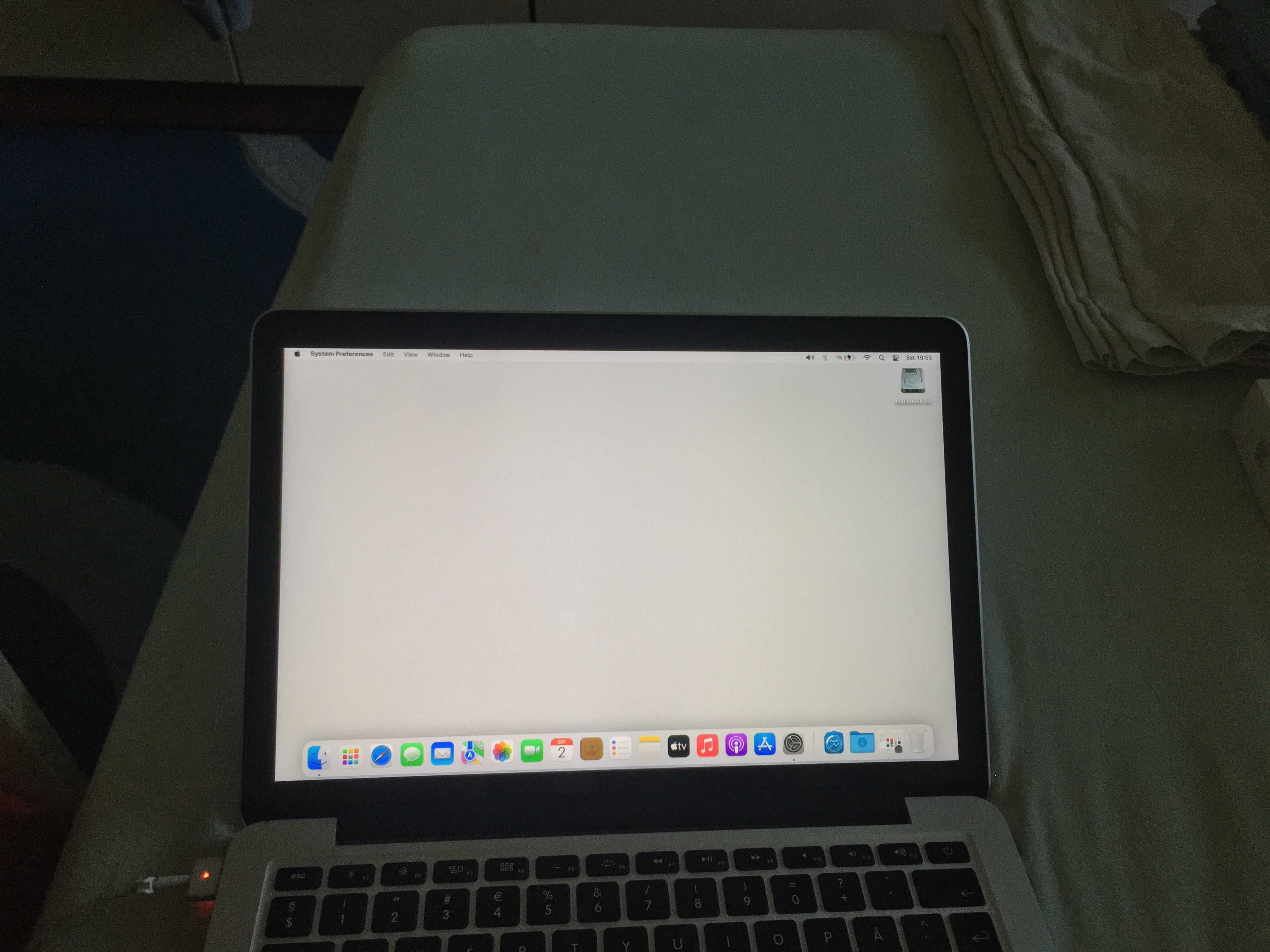 ansamblu display macbook pro 13" 2015, A1502, arata bine