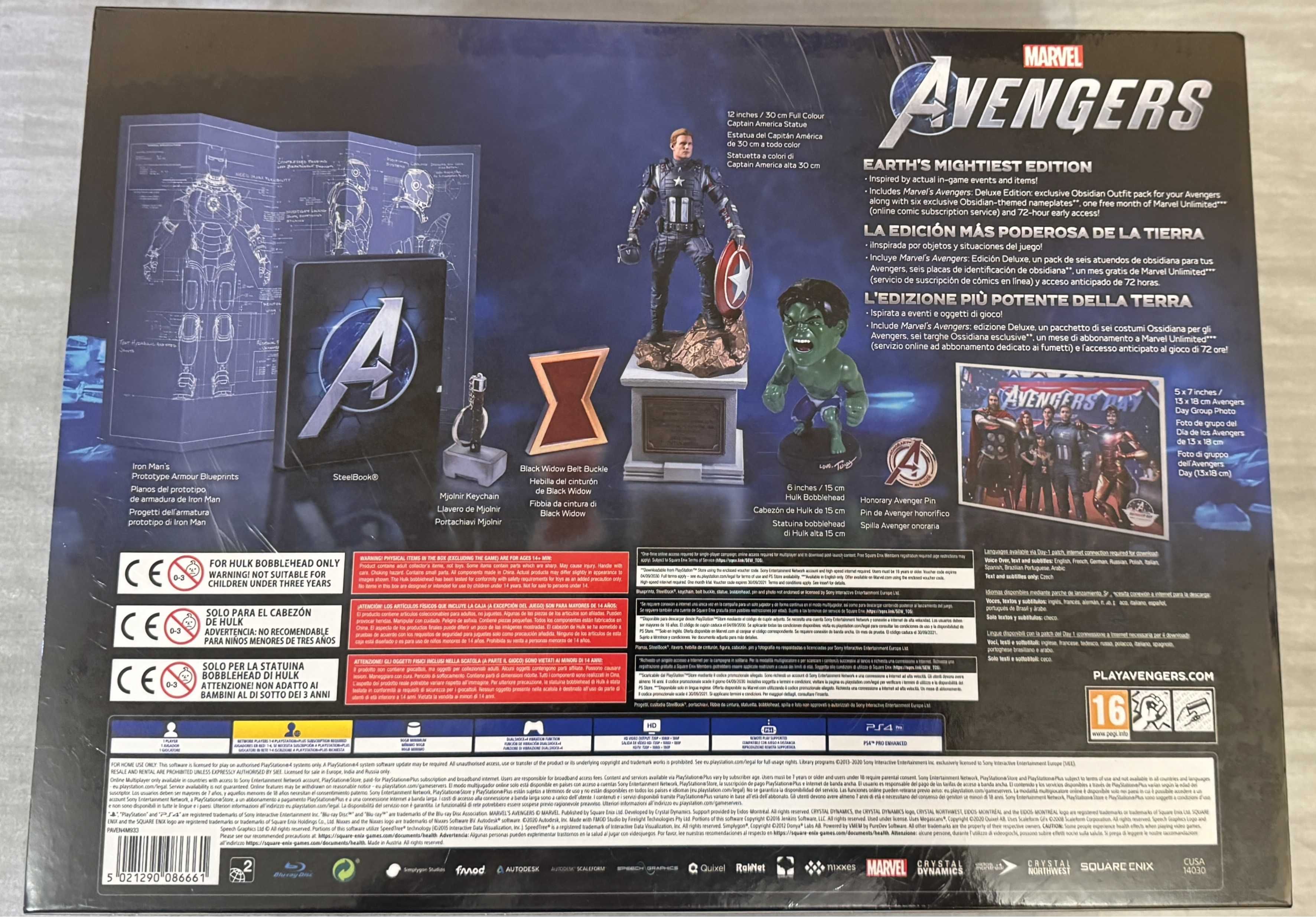 чисто нова Marvel's Avengers Earth's Mightiest Edition за PS4 (PS5)