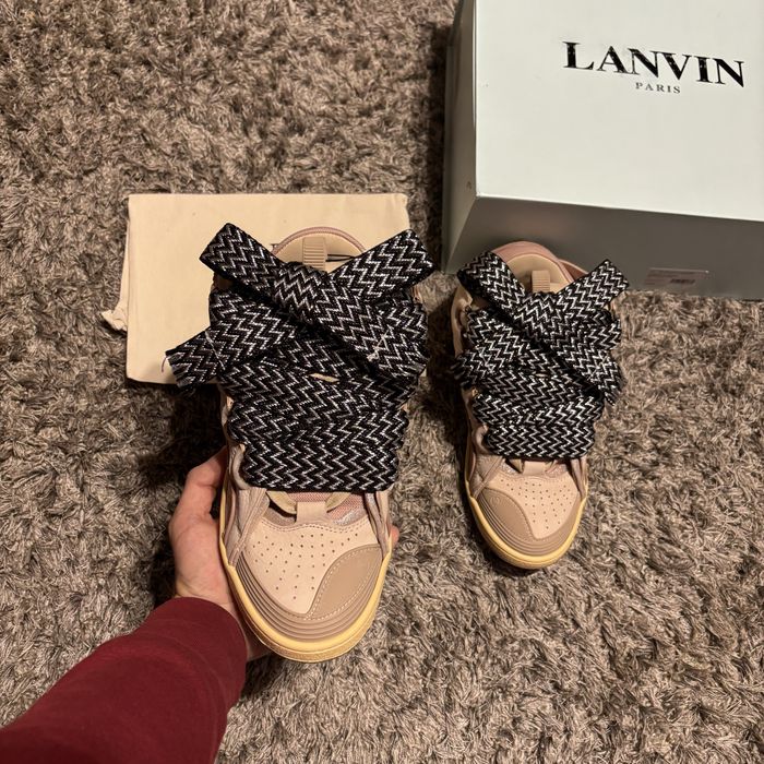 Adidasi Lanvin Curb pink 43