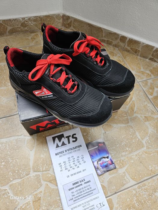 Pantofi protectie mustang 43