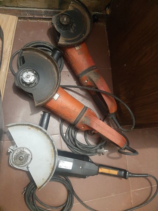 Мощни големи ъглошлайфи