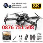 №1 Промоция Нов LF632 ULTRA Професионален дрон  8K HD 2 камери 1800mah