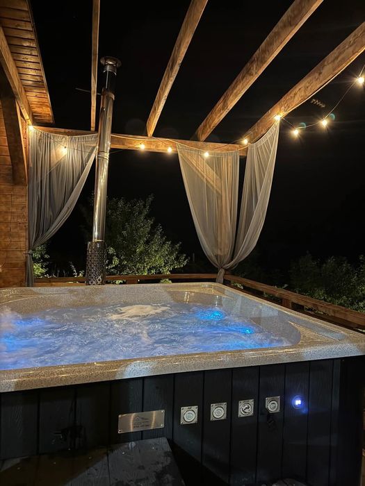 A-Frame Cabin 2/10 persoane Ciubăr/Saună