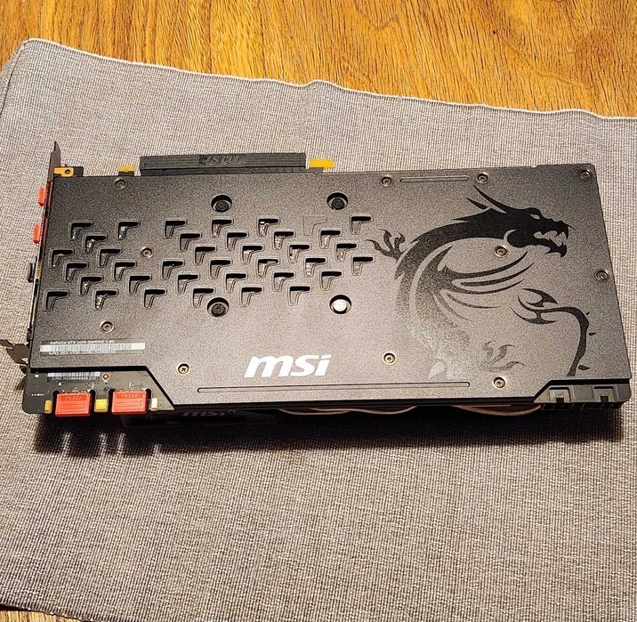 Видео карта MSI GeForce GTX 1070 Gaming X 8GB