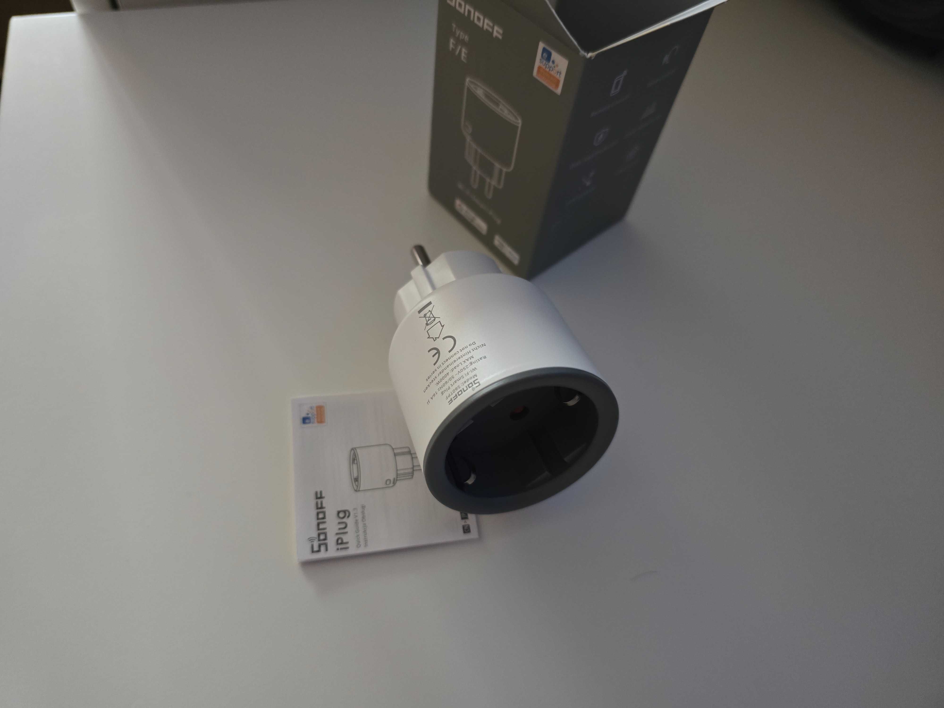 Смарт преходен контакт SONOFF iPlug S60 TPF 16A/4000W – WiFi