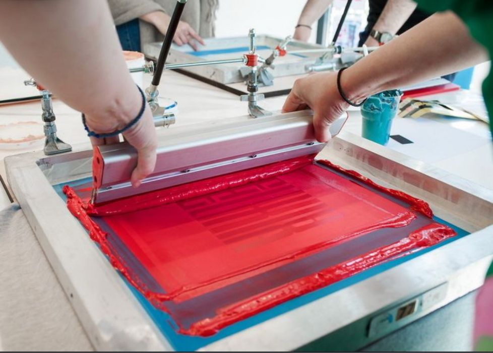 Оборудование для шелкографии (ручная работа)