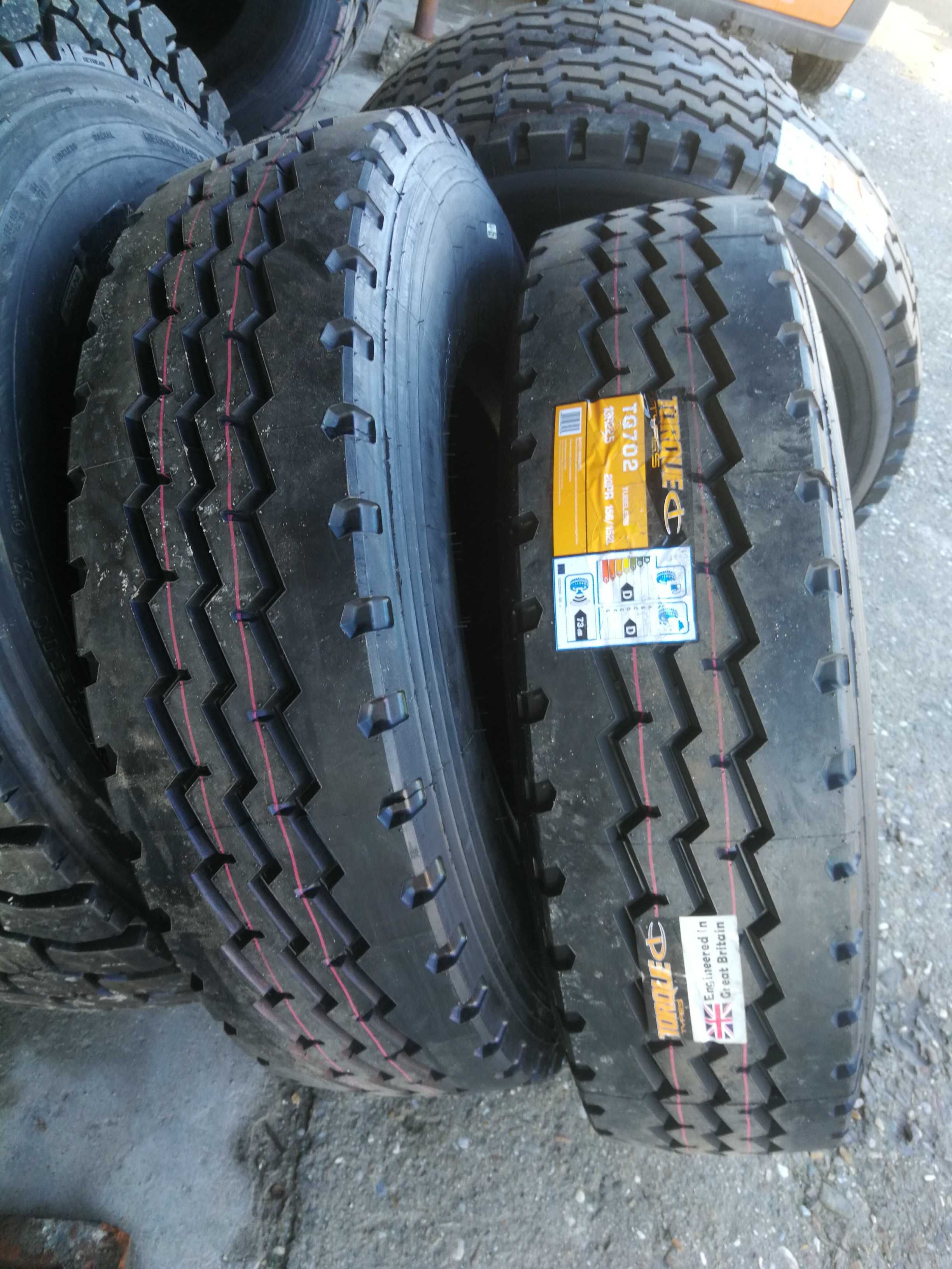 Нови гуми 13R22.5 TORQUE TQ702 156/152L 20PR M+S 552лв. с ДДС