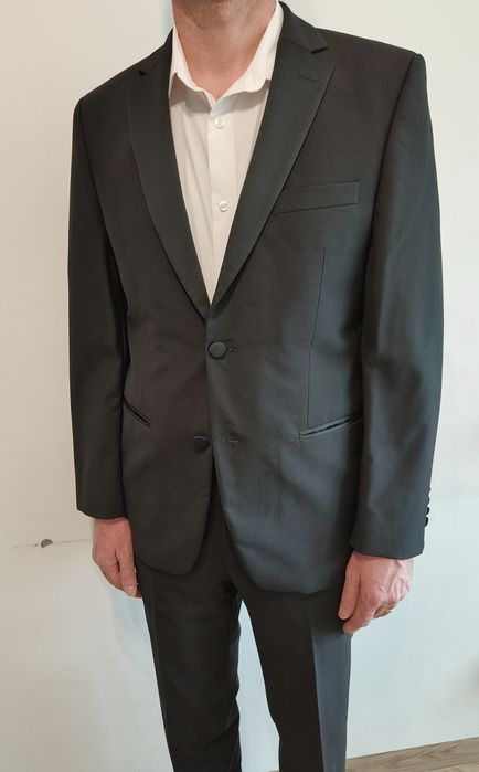 Costum Paolo Rossi barbati negru mărimea 48