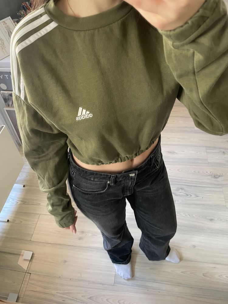 Adidas khaki hoodie