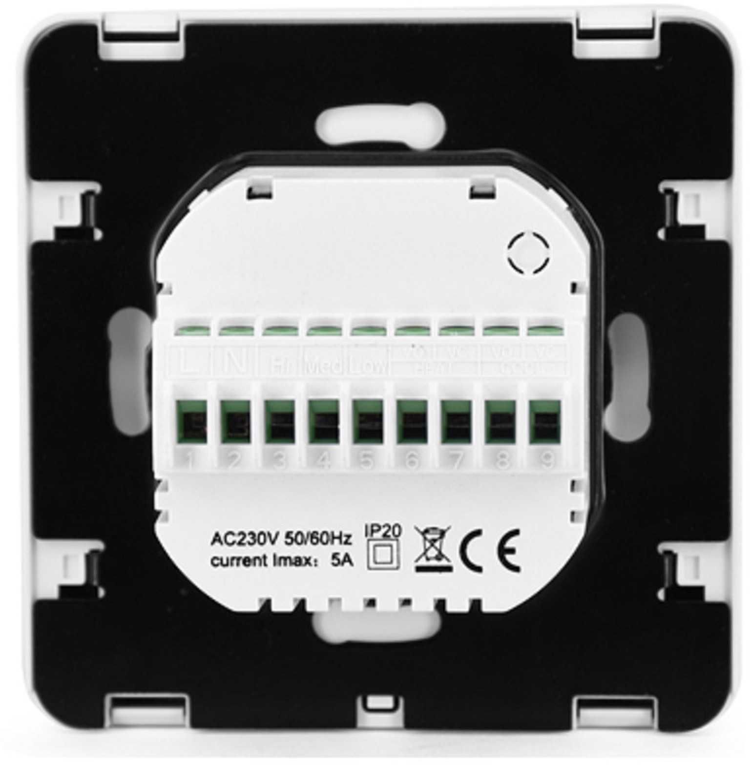 Управления вентилаторен конвектор HY08AC-4 WiFi, с външен сензор