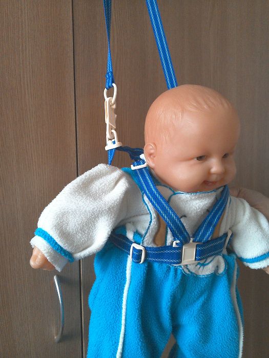 Ham de siguranță pentru bebeluși, albastru