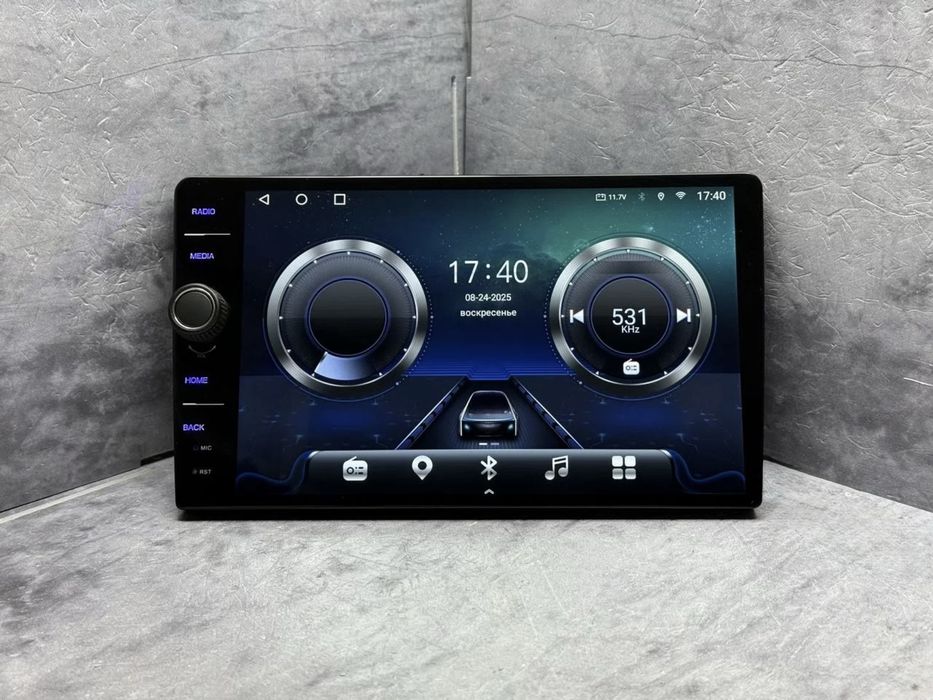 Магнитола для любого авто 14 андроид 8ядер 4+64г 6+128г сим карта янги