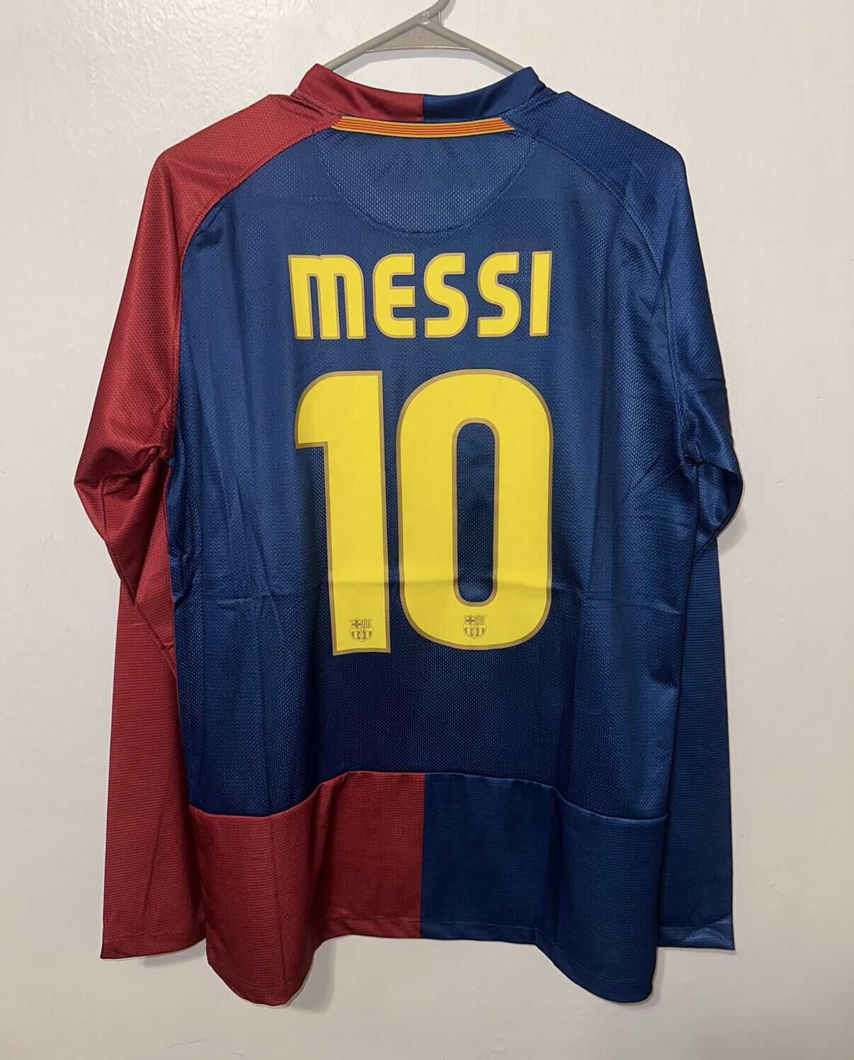 Bluza/Tricou fotbal FC Barcelona 2008/09 - Messi 10