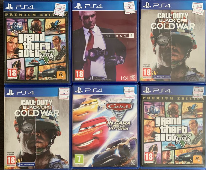 PS4 Игри за Playstation 4 - GTA V- 35 лв за брой