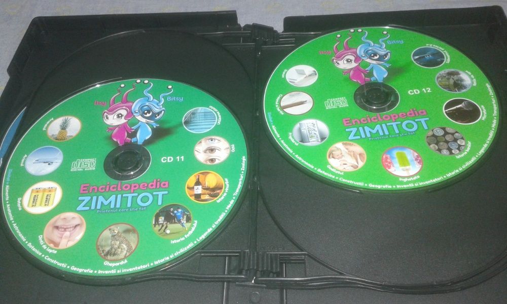 Enciclopedia Zimitot - volumul 2 - cd-uri educative 3 -10 ani