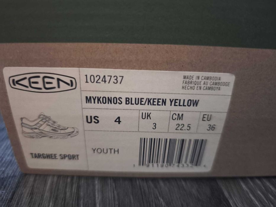 Детски туристически обувки Keen Targhee Sport