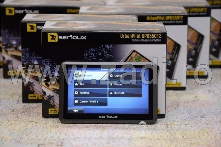 Gps auto sau camion, serioux 4.3" - garantie 3 ani-cu soft si harti
