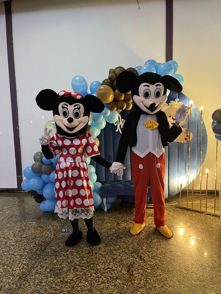 Mascote Mickey și Minnie Mouse Târgu-Jiu