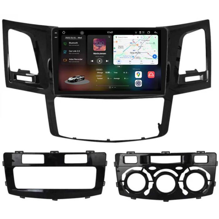 Navigatie Dedicata Toyota Hilux VII (2004-2015) 9Inch, BT, Carplay