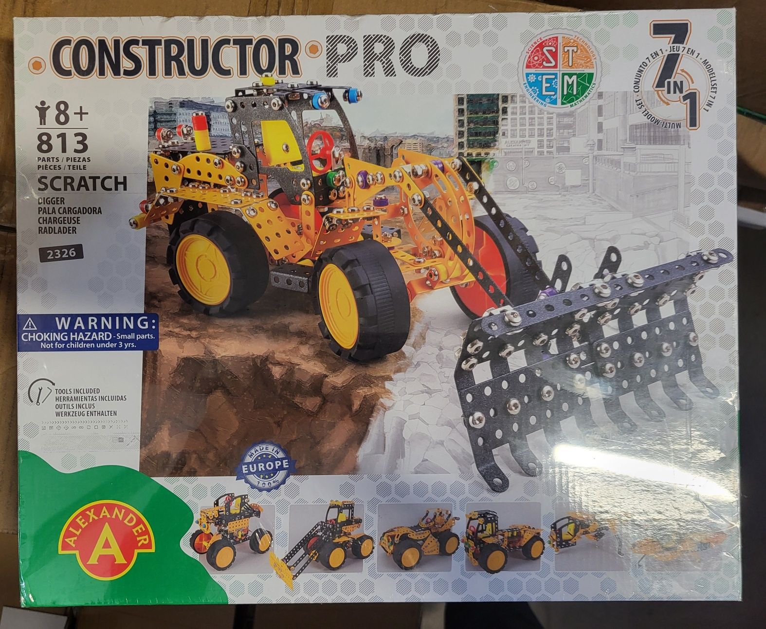 Puzzle 3d constructor 813 piese nou