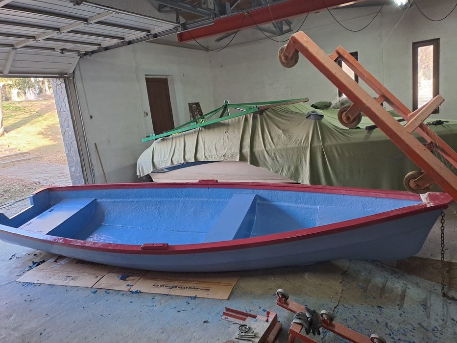 Barcă Dunăre, fibră de sticlă 5m,grosime 6mm