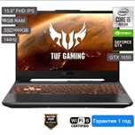 Asus TUF Gaming F15

Экран: 15.6" FHD, 144Hz

Процессор: Intel Core