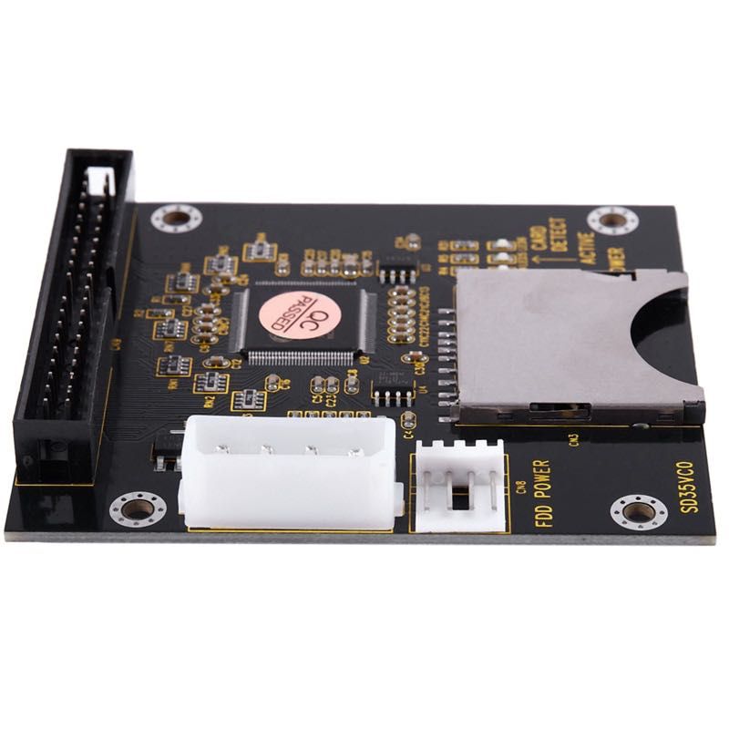 Adaptor Card SD / SDHC / SDXC la IDE 3.5" 3.5 Inch 40 Pin cod 119