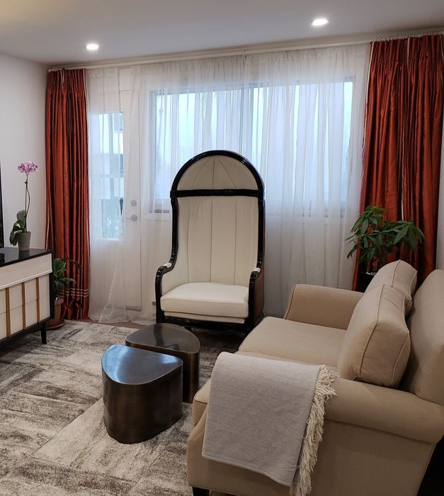 Draperii matase naturala Ethan Allen