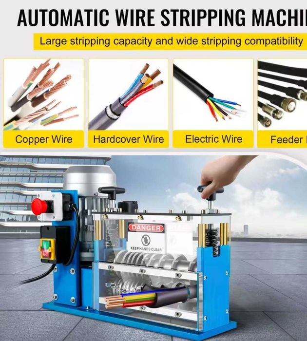 Aparat de curățat cabluri electrice, max38mm