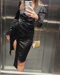 Rochie neagra midi
