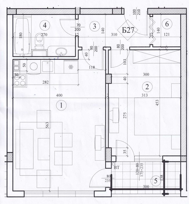 Продава 2-стаен апартамент и двоен гараж на ул. Риккардо Ваккарини